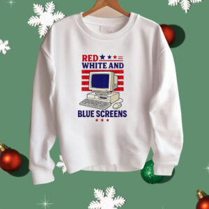 Red White And Blue Screens Shirt