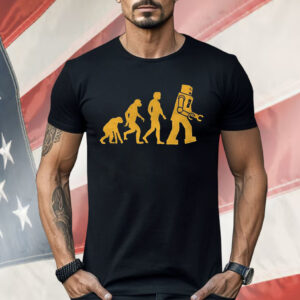 Robot Evolution Big Bang Theory Shirt