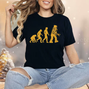 Robot Evolution Big Bang Theory Shirt