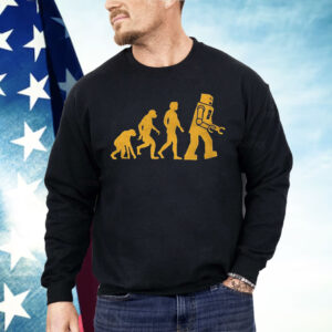 Robot Evolution Big Bang Theory Shirt