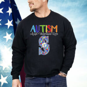 Seattle Mariners Autism Accept Understand Love Shirt