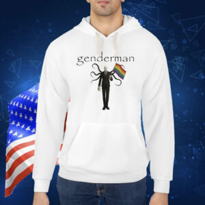 Slenderman Genderman Pride Flag Shirt