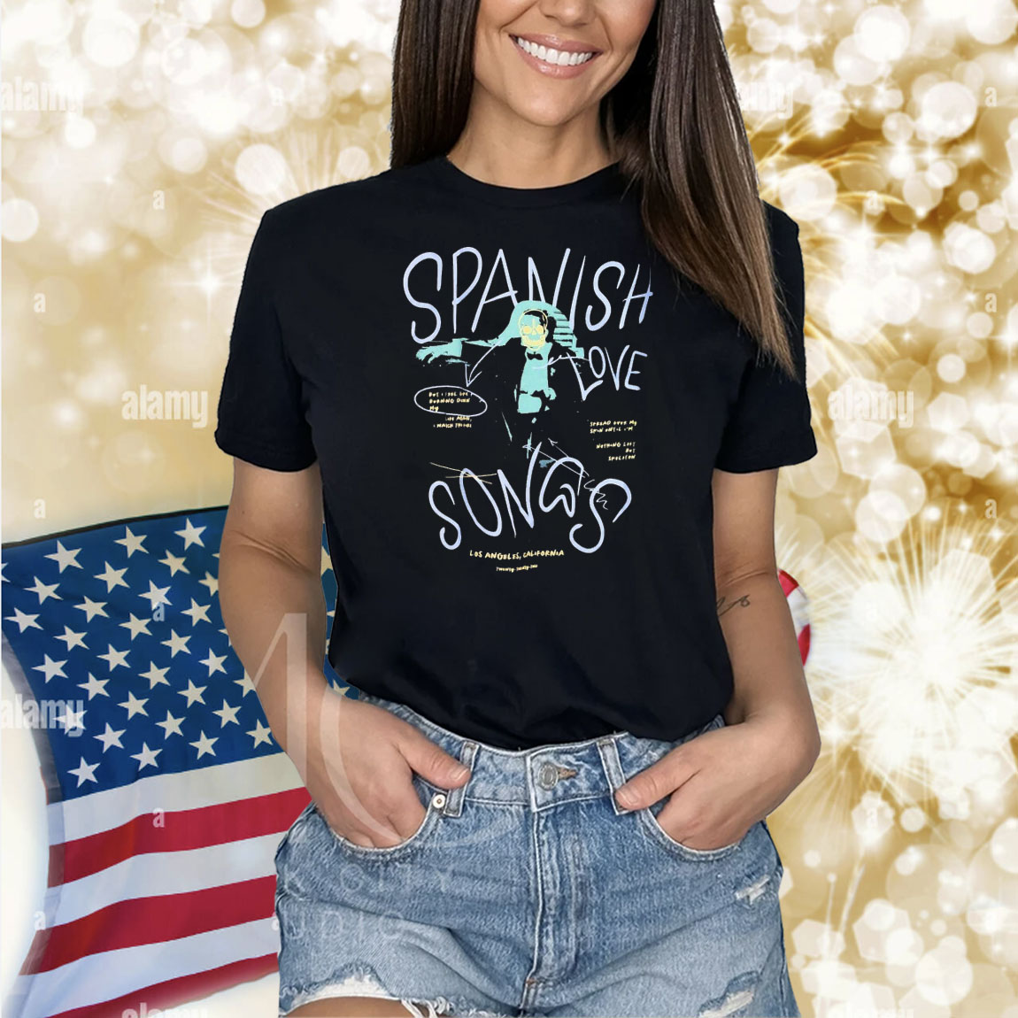 Spanish Love Songs Brave Faces Los Angeles California Shirt