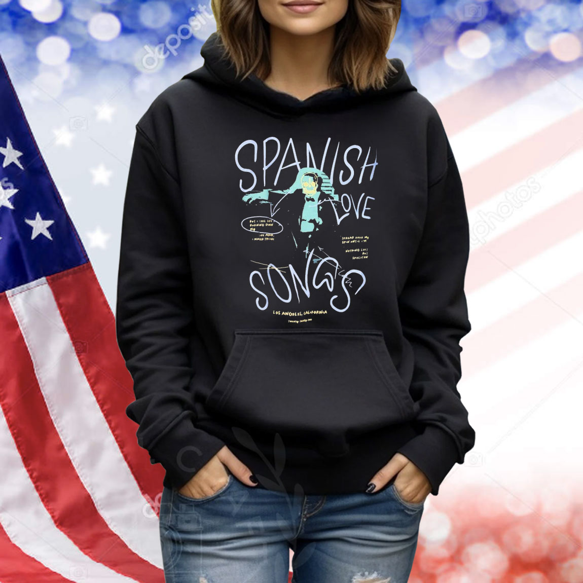 Spanish Love Songs Brave Faces Los Angeles California Shirt