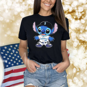 Stitch Disney X Seattle Mariners MLB Fan Shirt