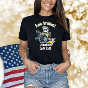 Teenage Bottlerocket Death Kart Skeleton Shirt