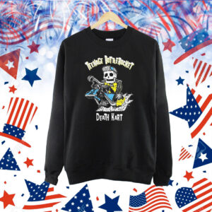 Teenage Bottlerocket Death Kart Skeleton Shirt