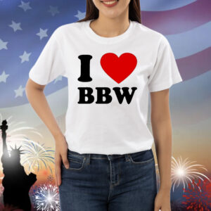 The Adam Friedland Show I Love BBW Shirt