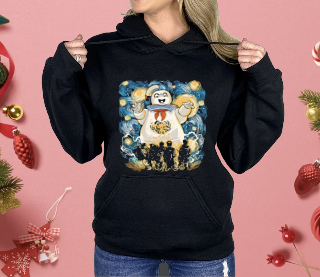 The Ghostbusters Battling The Stay Puft Marshmallow Man Shirt