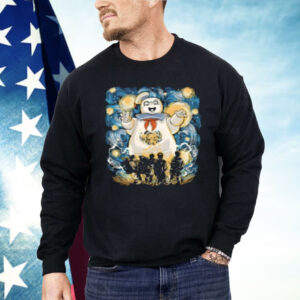 The Ghostbusters Battling The Stay Puft Marshmallow Man Shirt