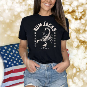 The Rumjacks Scorpion Sydney Boston Est 2008 Shirt