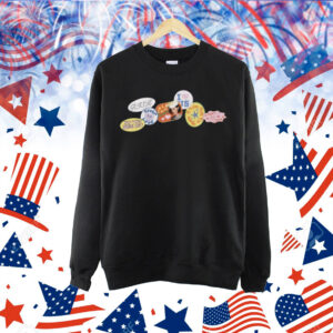The Secret Of Us Sticker Design Black Shirt