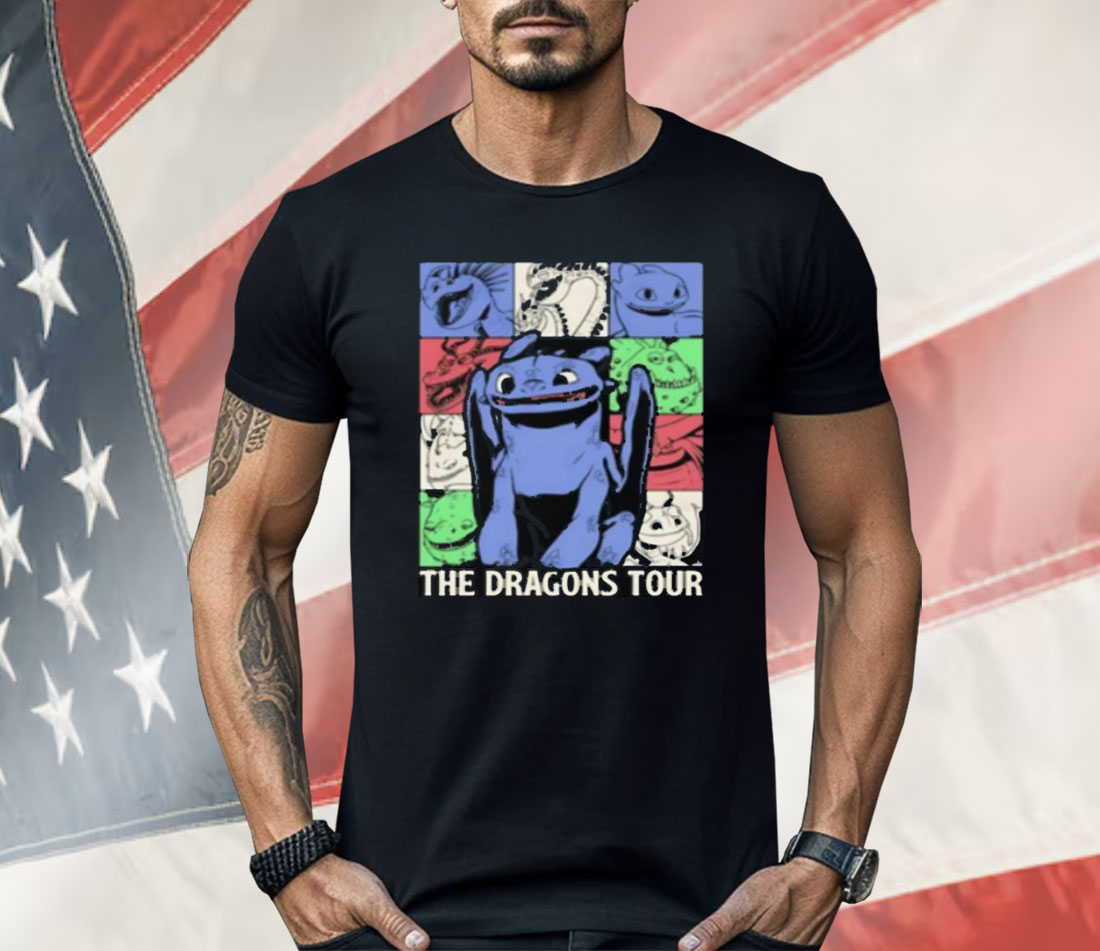 Toothless The Dragons Tour Movie Shirt