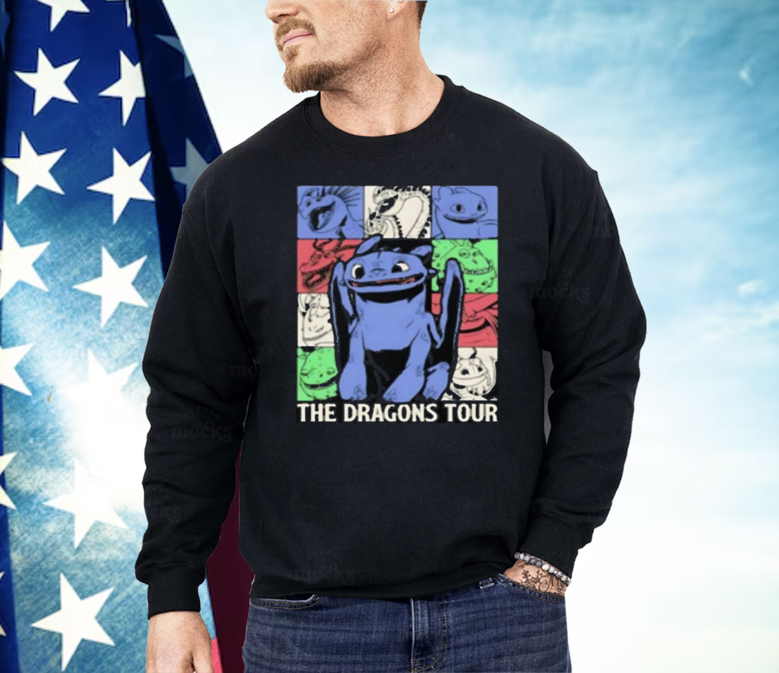 Toothless The Dragons Tour Movie Shirt