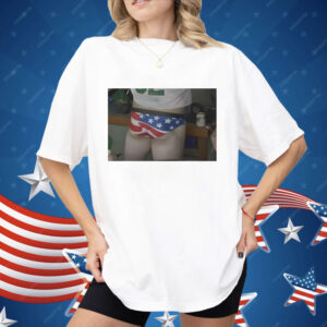 US Flag Underwear Meme Shirt