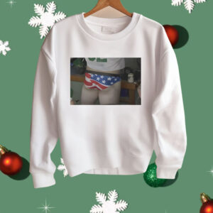 US Flag Underwear Meme Shirt