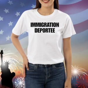 Vitaly Zdorovetskiy Wearing Immigration Deportee Shirt
