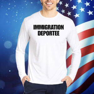 Vitaly Zdorovetskiy Wearing Immigration Deportee Shirt