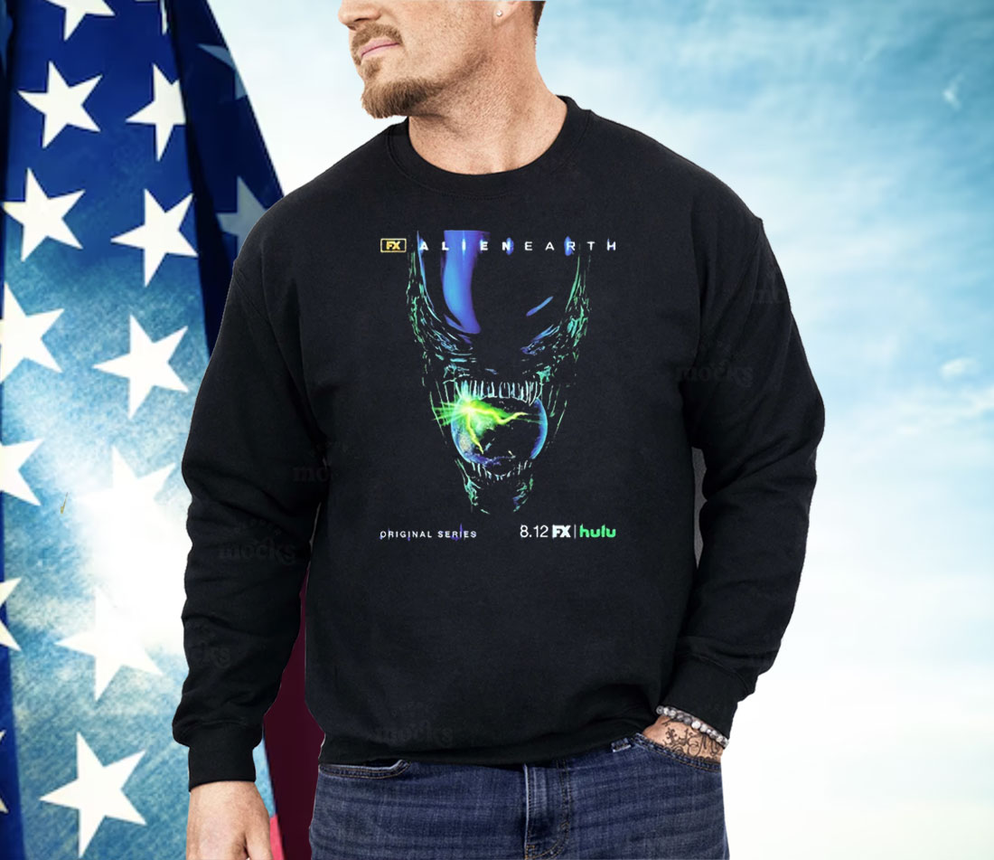 Alien Earth Series Premiering In Hulu On August 12 2025 Shirt