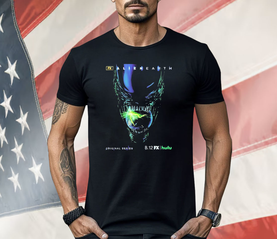 Alien Earth Series Premiering In Hulu On August 12 2025 Shirt