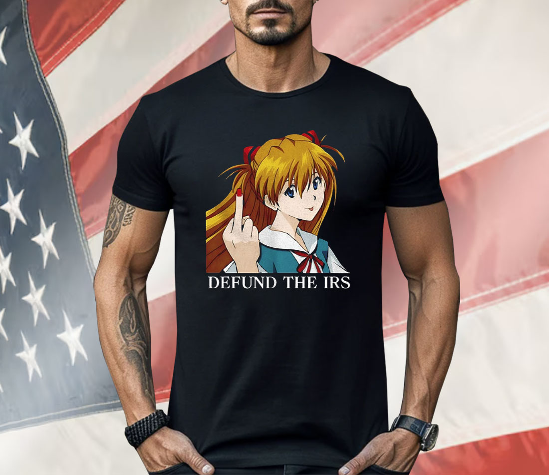 Asuka Middle Finger Defund The Irs Shirt