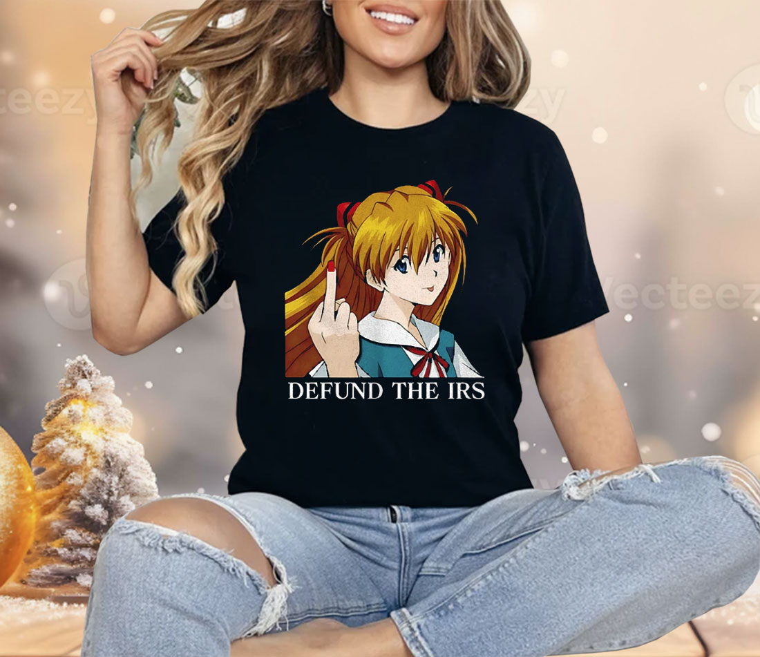 Asuka Middle Finger Defund The Irs Shirt
