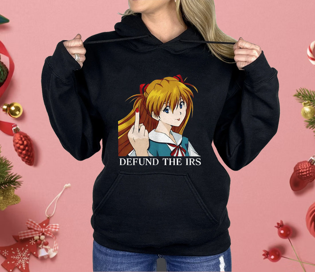 Asuka Middle Finger Defund The Irs Shirt