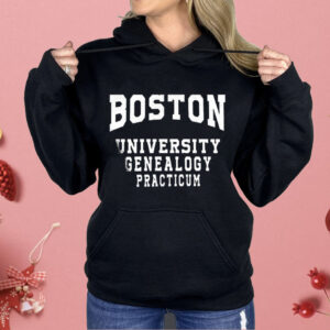 Boston University Genealogy Practicum Shirt