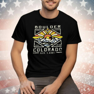 Boulder Colorado Always Classic 1858 Tee Shirt