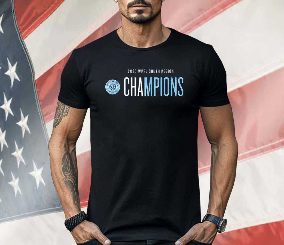 Chattanooga FC 2025 WPSL South Region Champions Shirt