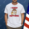 Chipmunk I Know Nothing Shirt