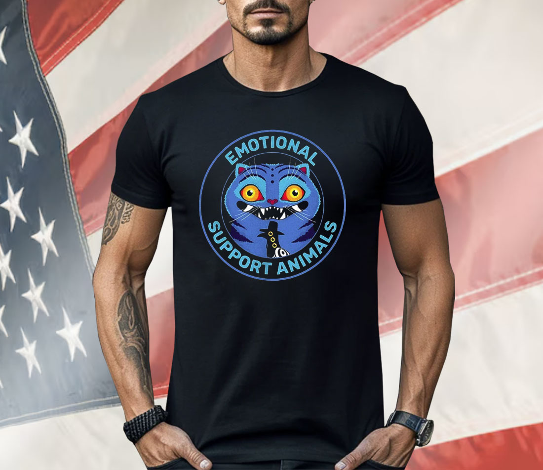 Derpy Tiger And Sussy KPop Demon Hunters Emotional Support Animals Shirt