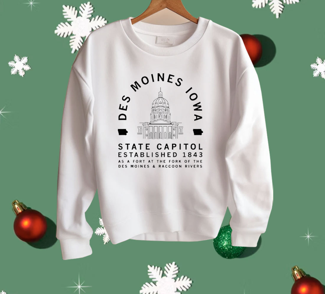 Des Moines Iowa State Capitol Shirt