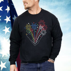 Fireworks On The 4th Of July Shirt