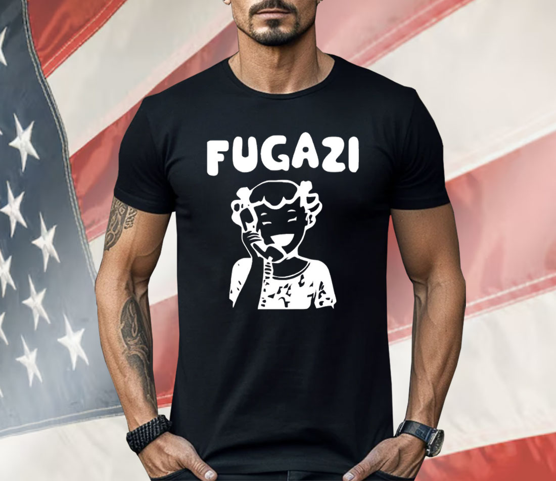 Fugazi Graphic Retro Shirt