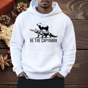 Funny Be The Capybara Riding Gator Shirt