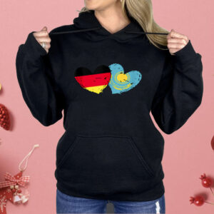 Germany Kazakhstan Flag Heart German Kazakh Friendship Shirt