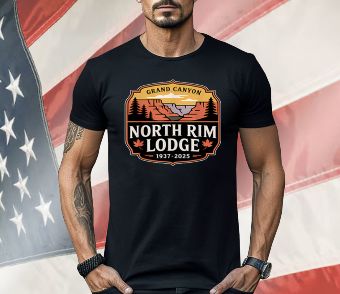 Grand Canyon North Rim Lodge 1937 2025 Shirt