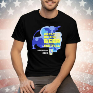 Great British Beer Festival Birmingham 2025 Tee Shirt