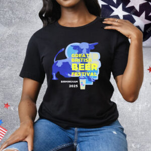Great British Beer Festival Birmingham 2025 Tee Shirt