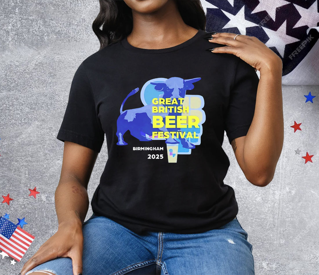 Great British Beer Festival Birmingham 2025 Tee Shirt