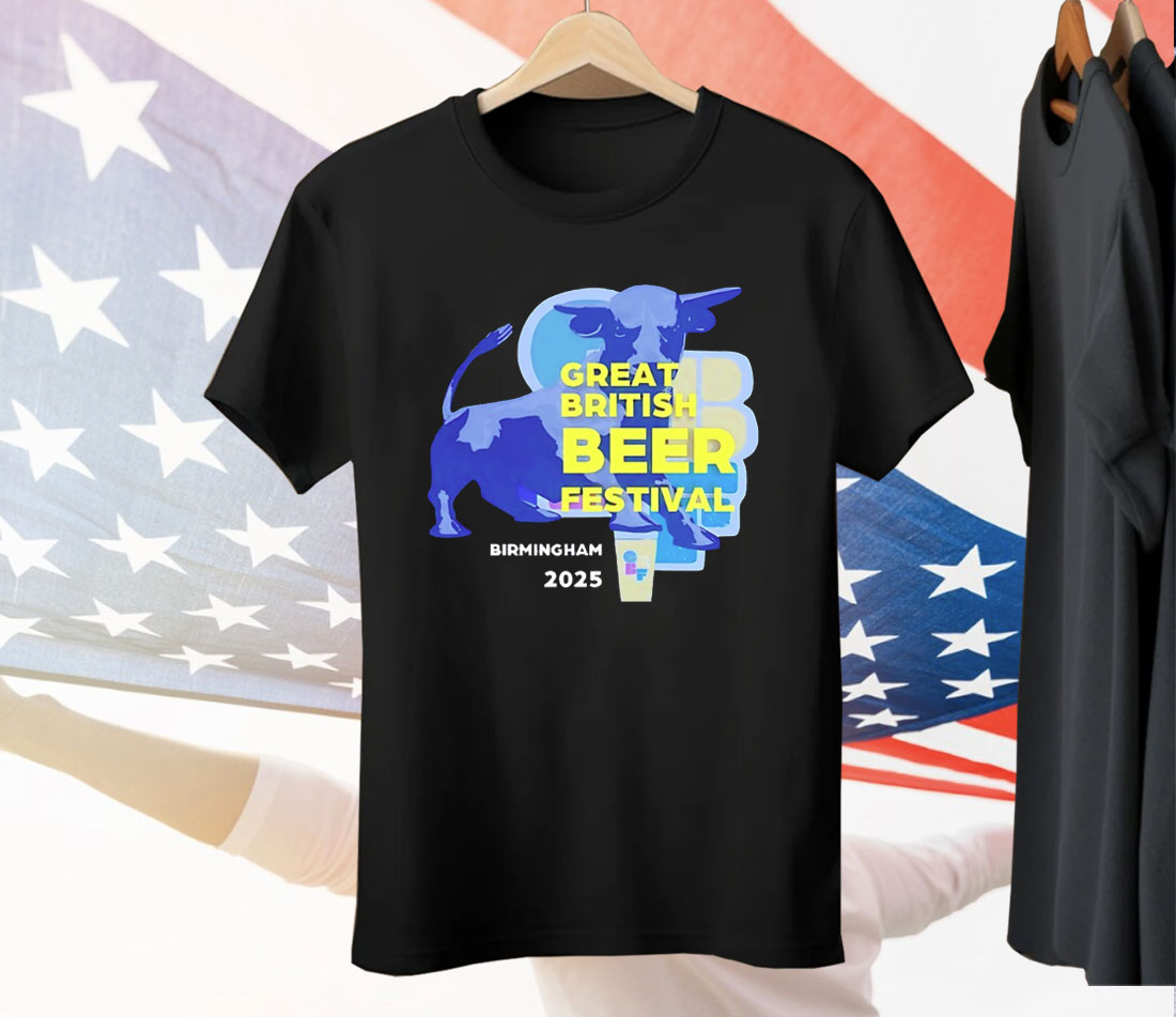 Great British Beer Festival Birmingham 2025 Tee Shirt