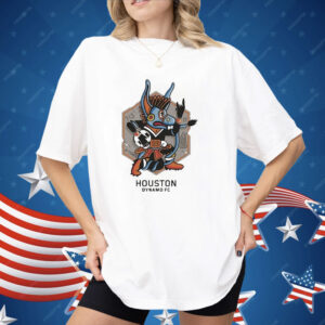 Houston Dynamo FC x Free Walls H-Town Hexagon Shirt