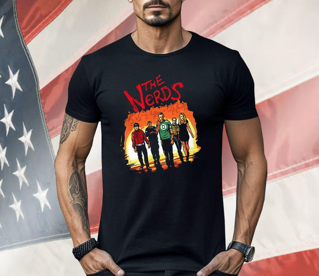 Howard Raj Sheldon Leonard And Penny X The Warriors The Nerds Movie Shirt