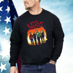 Howard Raj Sheldon Leonard And Penny X The Warriors The Nerds Movie Shirt