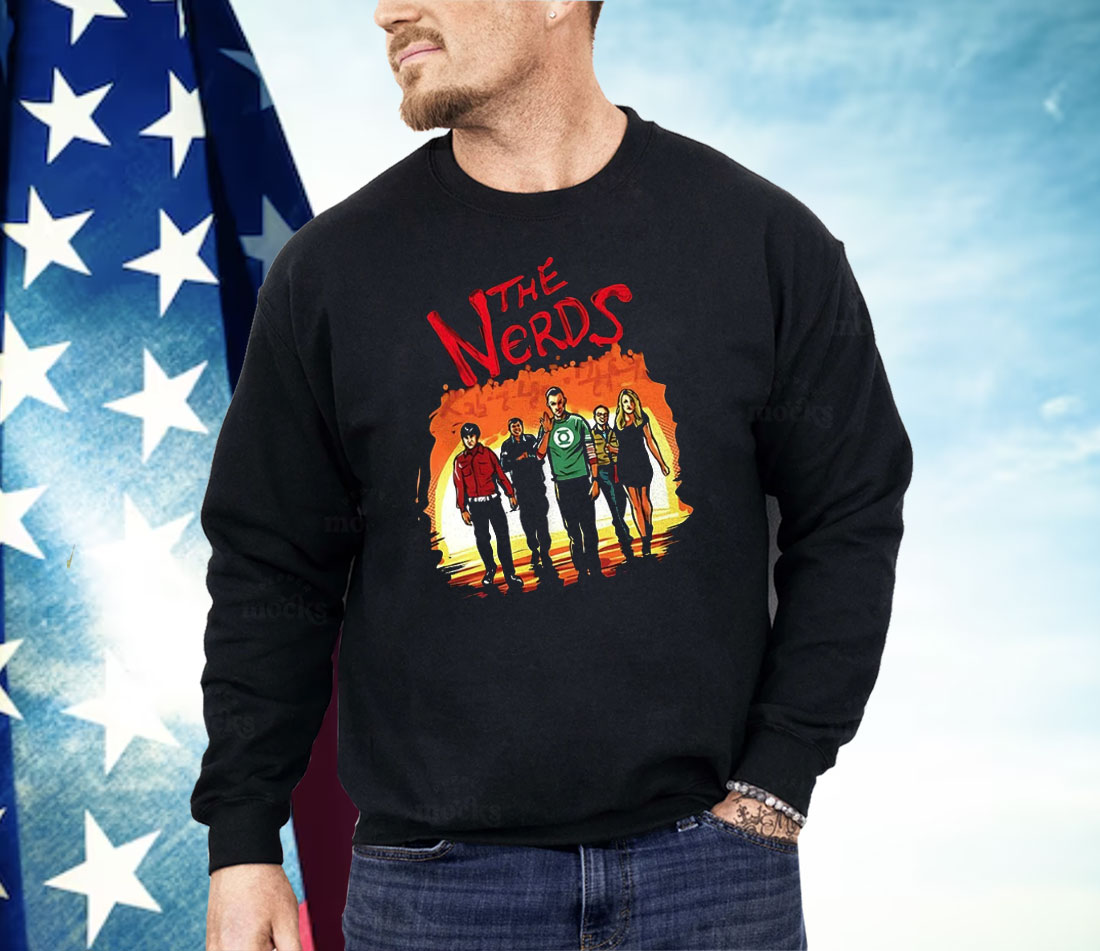 Howard Raj Sheldon Leonard And Penny X The Warriors The Nerds Movie Shirt