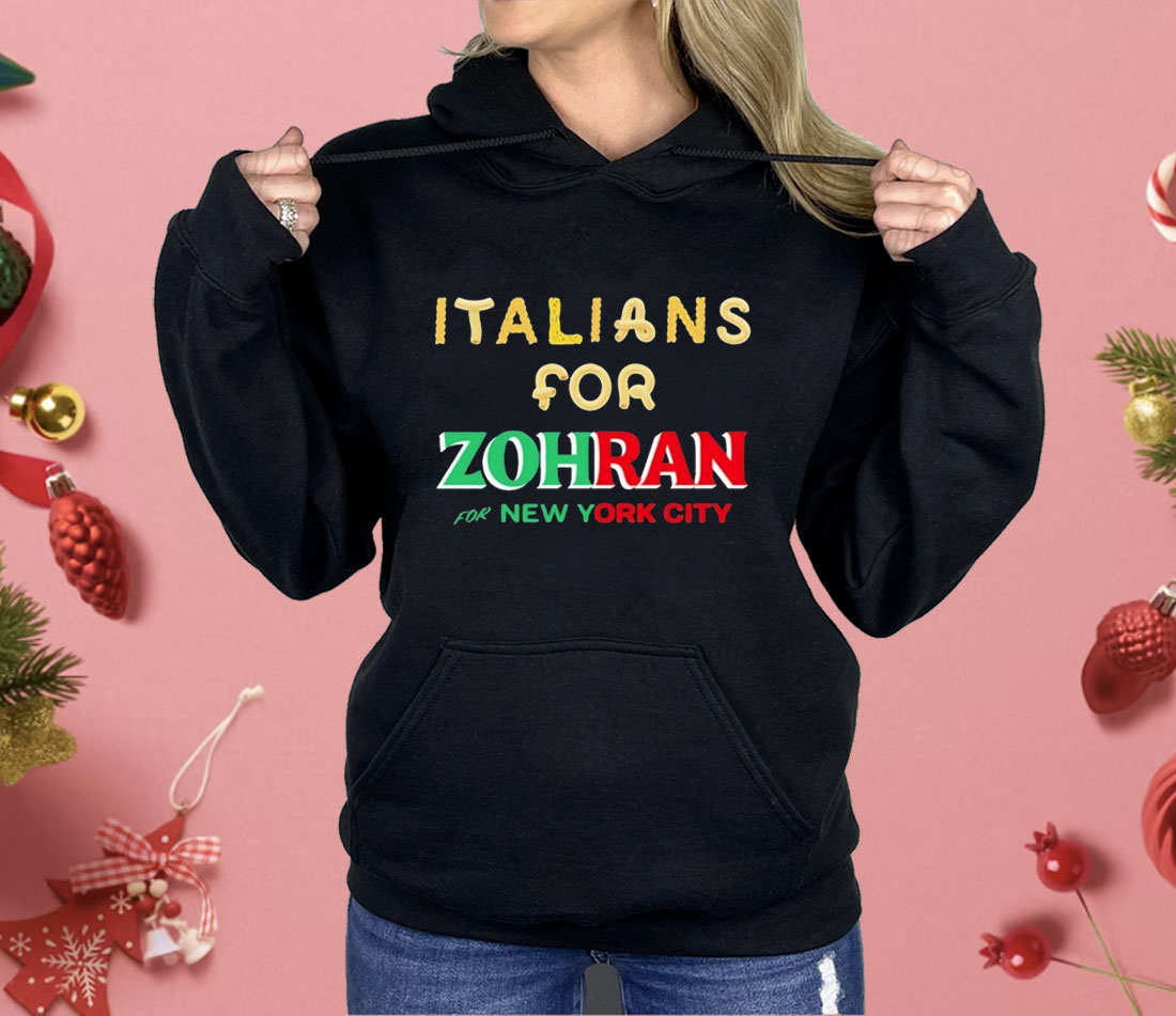 Italians For Zohran For New York City Shirt