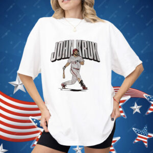John Kruk Philadelphia Phillies Slugger Swing Shirt