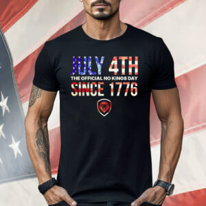 July 4th The Official No Kings Day Since 1776 Shirt