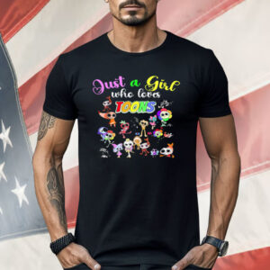 Just Girl Who loves Toons Shirt